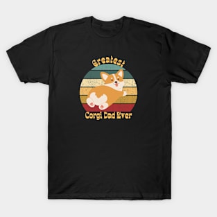 Greatest Corgi Dad T-Shirt